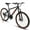 Black, variant on 27.5 inch Mountain Bike for Adults, 21 Speed, Disc Brakes, High Carbon Steel Frame, Mountain Bike for Adlut Commuting and Outdoor Exploration, Black