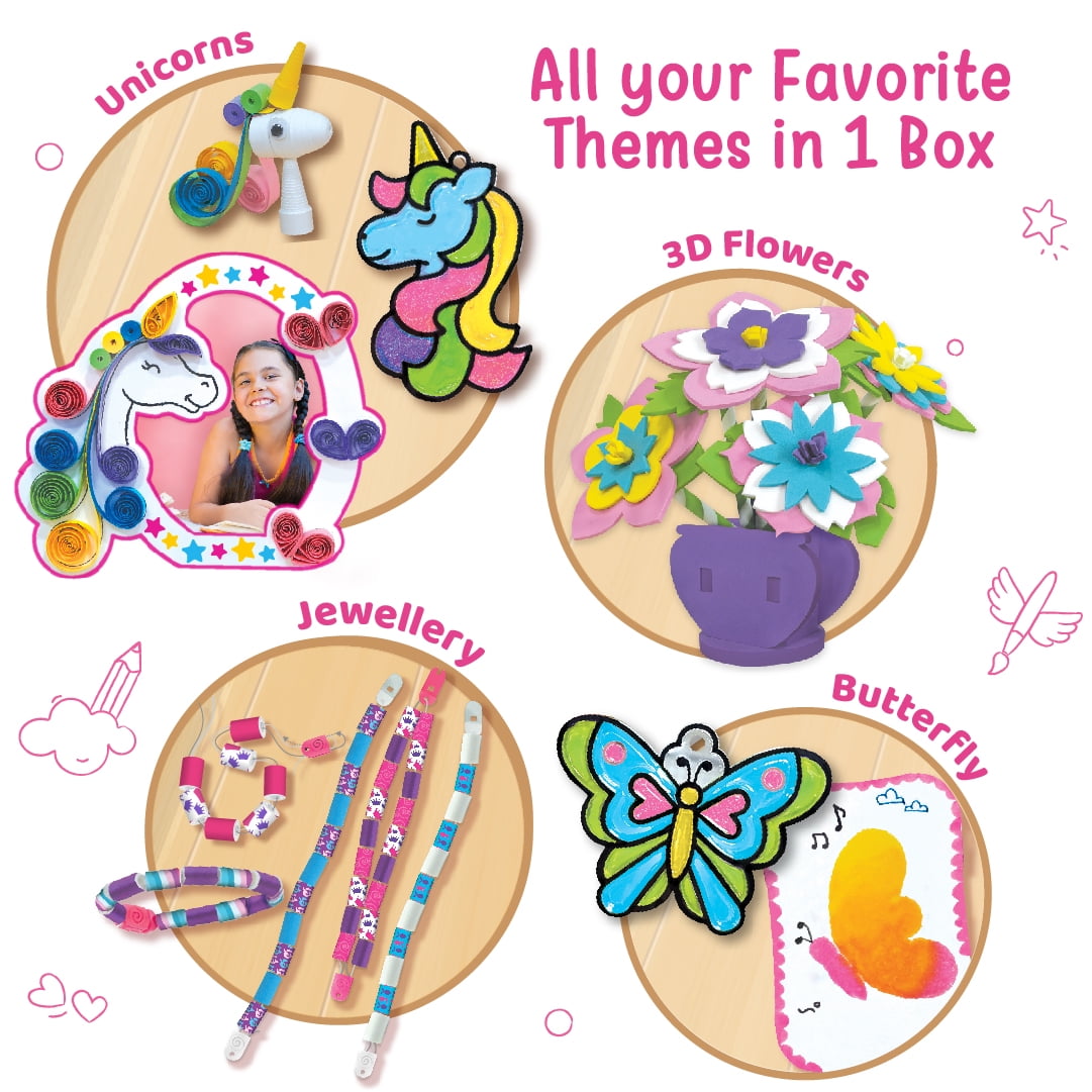 Imagimake Fabulous Craft Kit | Creative DIY Arts and Crafts Set for Kids | Gift for Kids Ages 5-12