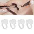 thumbnail image 4 of Lashes Pigment Holder, 100PCS Eyelash Extension Glue Ring  For False Eyewinker Tools Blue,White, 4 of 8