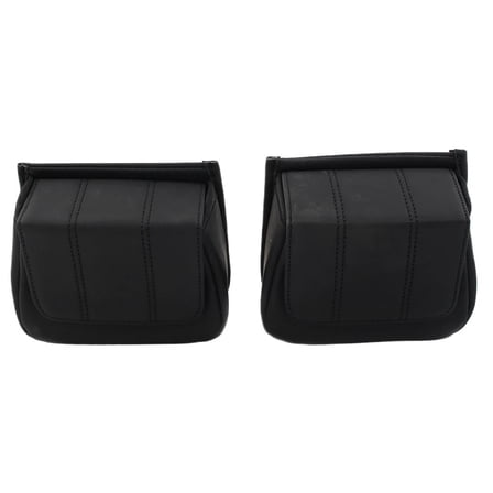 Black Motorcycle Fairing Lower Door Pocket Bags For Harley Touring 1996-2013 Road Street Glide