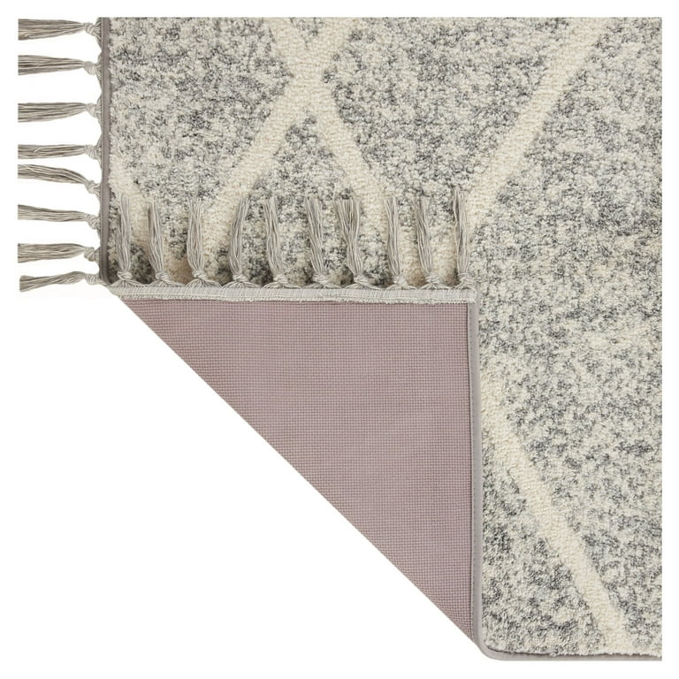 Mainstays Diamond Microfiber Plush Non-Skid Indoor 30
