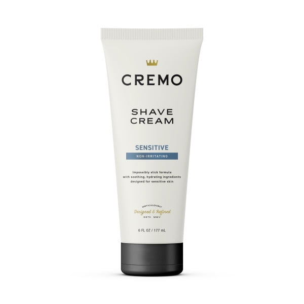 Cremo Sensitive Shaving Cream for Men, Non-Irritating & Spice & Black Vanilla Mens Cologne Spray Variety Pack