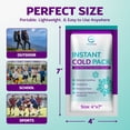 thumbnail image 2 of AllSett Health Instant Cold Pack Set, Single Use Ice Packs, 7" x 4", 25 Count, 2 of 7