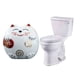 thumbnail image 1 of onlyliua ¡ Liquidación de Ofertas de Hoy! Tapas En Inodoro En Forma de Gato de Cerámica, Tapa En Perno Inodoro, Decoración En Baño Linda, Divertidos Dispositivos En Baño En Temática de Gatos, 1 Pieza, 1 of 7