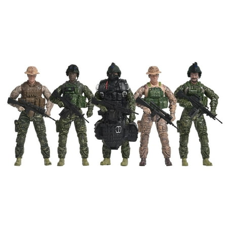 Elite Force Navy Seals Toy Action Figures 5-pack