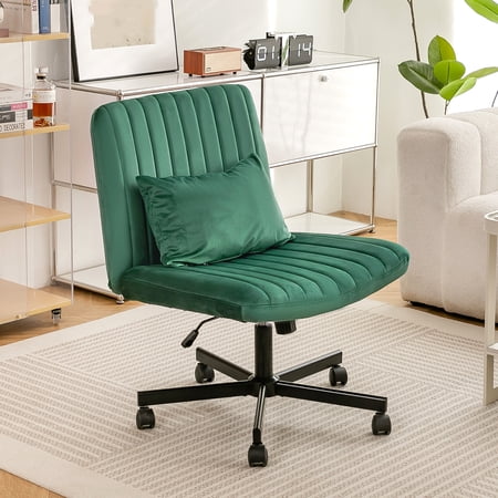 dtwnek velvet armless office chair product