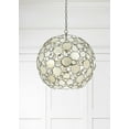 thumbnail image 5 of Crystorama Palla 6 Light Antique Silver Sphere Chandelier - 22'' W x 22'' H, 5 of 10