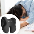 thumbnail image 2 of Generic Office Chair Memory Neck Support Backrest Pillow Multifunction Headrest Chair Lumbar Pillow for Bed Reading Sleeping Home, Black, 2 of 7