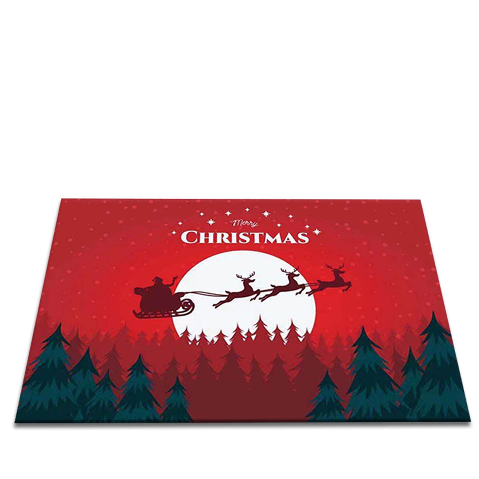 Puntoco Clearance Christmas Letter Door Mats Kitchen Mats Bedroom