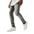 thumbnail image 3 of Jordan Craig Men Sean Knee Shreds Jeans (Smoked Grey), 3 of 3