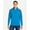 Electric Blue/ Carbon, variant on CORE365 CE404 Men's Market Snag Protect Mesh Colorblock Quarter-Zip Pullover-BLACK/ CARBON-5XL