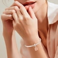 thumbnail image 2 of ROSIANNA 925 Sterling Silver Charm for Bracelets Two-tone Mom Dangle Charm Women Bracelet Charm, 2 of 6