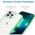 thumbnail image 5 of JETech Case Compatible with iPhone 13 Pro Max 6.7-Inch, Shockproof Phone Bumper Cover, Anti-Scratch Clear Back (Midnight Green), 5 of 6