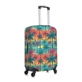 thumbnail image 3 of Bixox Washable Hawaii Palms Printed Luggage Cover, Fashion Suitcase Protector Fits for Medium luggage, 3 of 8