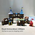 thumbnail image 2 of Royal Arena 1400+ Pieces Building Blocks Toy with Random Figures, Christmas Gift, 2 of 6