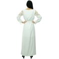 thumbnail image 2 of Bimba Women's Summer Boho Full Sleeve Long Maxi Dress Casual Slit Dress, 2 of 9