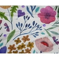 thumbnail image 5 of oneOone Polyester Spandex Light Pink Fabric Leaves & Clover Dress Material Fabric Print Fabric By The Yard 56 Inch Wide, 5 of 6