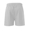 thumbnail image 5 of Men's Casual Shorts Graphic Shorts for Men Summer Wear for Men Sweatpants Tripe Mens Size 30 Slim Fit Designer Floral Sports Male Summer Grey L, 5 of 5