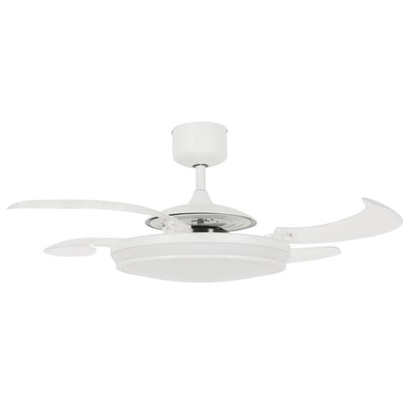 Fanaway 21103501 EVO 1 Éclairage DEL Blanc avec Télécommande Ventilateur de Plafond