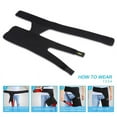 1pc Groin Brace Wrap Adjustable Thigh Support Pain Relief Strap