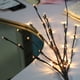 thumbnail image 4 of Ramas de luces LED que ahorran energía, ramas flexibles para una experiencia decorativa personalizable, paquete de 2 ramas artificiales con 20 luces LED para un ambiente festivo, 4 of 8