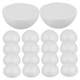 thumbnail image 4 of SEWACC White Foam Hemisphere For Diy Foams Crafts 22Pcs 1.9X1.9X0.9In, 4 of 8