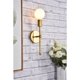 thumbnail image 2 of Aplique de Pared Living District Keely en Metal de Latón 31 cm 110V, 2 of 7