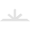 thumbnail image 4 of 84"W x 35"H x 4"D x 6"F, 10/12 Pitch, Saratoga Architectural Grade PVC Gable Bracket, 4 of 8