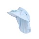 thumbnail image 4 of Ventilador de moda de sombrero de visor de ventilador para pescar Camping Beach al aire libre deportes al aire libre Azul, 4 of 8