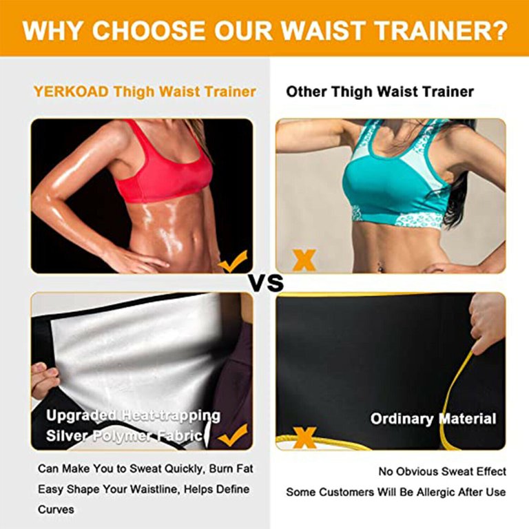 4-in-1 Sauna Sweat Waist Trimmer: Get in Shape Fast with Our Waist Trainer,  Butt Lifter & Tummy Control Body Shaper!