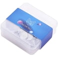 thumbnail image 7 of 40 Sets Cabochon Ear Studs Setting Stainless Steel Stud Earring (Tray 8 10 12 14mm) with Transparent Glass Cabochons Stud Earring Sets with Loop for DIY Earrings Making, 7 of 7