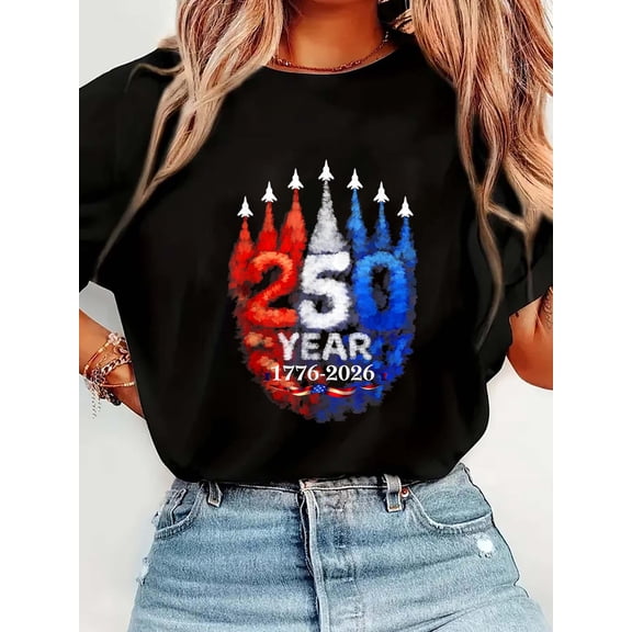 250 Years America Anniversary 250th Independence Day Freedom T-Shirt