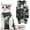 Camo, variant on Minzimin Camo Printed Cat Recovery Suit, Cat Surgical Recovery Suit After Surgery for Abdominal Wound Anti Licking, Kitten Onesie for Cats Female Spay Recovery Shirt E-Collar Alternative