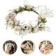 thumbnail image 2 of EeaseMX Guirnalda de pelo de boda novia flor de diadema flor corona playa accesorio para el cabello, 2 of 7