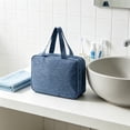 thumbnail image 4 of Japceit 4 Fold Toiletry Bag, Dry Wet Separation Hanging Organizer, Multi Color Portable Cosmetic Pouch, For Travel Toiletries Storage, 4 of 6