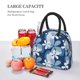 thumbnail image 5 of Disketp Flower Bolsa Térmica para Almuerzo, Lonchera con Abertura Amplia y Gran Capacidad, Organizador Reutilizable para Mujeres, Hombres y Adultos, 5 of 6
