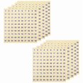 thumbnail image 2 of 100 Hojas de Etiquetas NúMeros Engomadas 1-100 Redondas 0,4 Pulgadas PequeñAs Autoadhesivas para Oficina, 2 of 5
