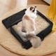 thumbnail image 3 of Caja de arena de viaje para gatos, portátil, plegable, con tapa y asa., 3 of 7