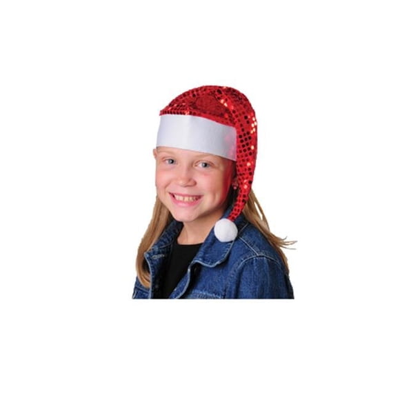 US Toy Company XM529 Metallic Santa Hat