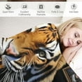 thumbnail image 3 of ARISTURING  Tiger Blanket,Tiger Gifts for Women Men,Tiger Decor Animal Throw Blanket,Super Warm Soft Plush Lightweight Flannel Blanket for Couch Bedroom Living Room Boys Girls Kids Adults, 3 of 6