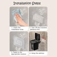 thumbnail image 5 of Wall Mounted Ash Bin, Wall-mounted Ashtray With Lid(Red), 5 of 9