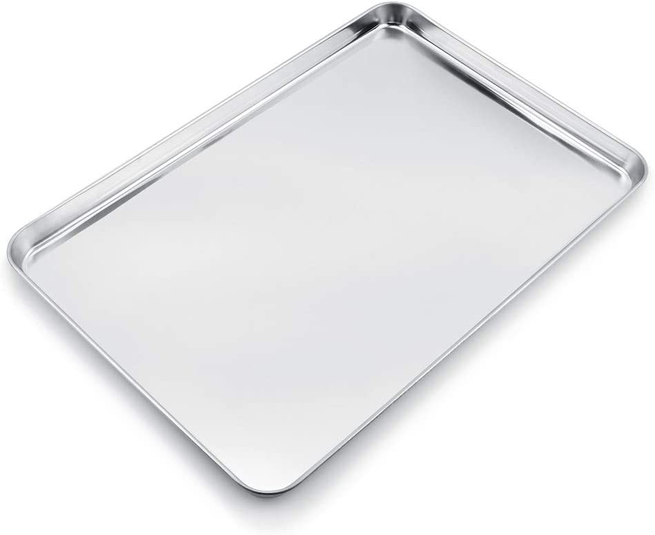 Baking Sheet, Yayun Stainless Steel Baking Tray Cookie Sheet Oven Pan