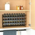 thumbnail image 2 of SpaceAid Spice Rack Organizer with 36 Jars, 4.4"D x 17.2"W x 10.8"H, Black, 2 of 6