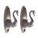 thumbnail image 1 of Ganchos de pared de cortina con forma de cisne, soporte de cortina de ventana de metal, colgador trasero de lazo de pared con borla 1 par Inevent JJ18646-03, 1 of 7