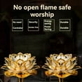 thumbnail image 6 of 2Pcs LED Lotus Buddhist Lights Buddha Lotus Lamps Plug in or Battery-Operated Plastic1044, 6 of 6