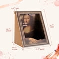 thumbnail image 6 of Happy & Polly 3D 21.6-In Interactive Famous Painting Cat Scratcher Pad, Mona Lisa, 6 of 9