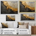 thumbnail image 4 of Designart "Adorned Gold And Black Pottery" Abstract Spirals Wall Decor, 4 of 7