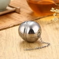 thumbnail image 4 of Electricseller Stainless Steel Ball Loose Tea Leaf Strainer Herbal Spice Filter Diffuser, Kitchen Accessories Clearance Sale, 4 of 9