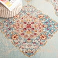 thumbnail image 6 of SAFAVIEH Monaco Alfreda Oriental Runner Rug, Ivory/Turquoise, 2'2" x 8', 6 of 7