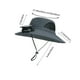 thumbnail image 3 of Gorra con Ventilador Solar Recargable, Gris Oscuro | Ideal para Actividades Al Aire Libre Como Pesca y Montañismo | Impermeable y Transpirable | Alimentación Usb/Solar | 3 Velocidades | Talla 55-60 C, 3 of 6